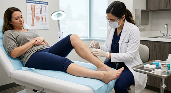 Saying Goodbye to Spider Veins: A Simple Guide to Sclerotherapy